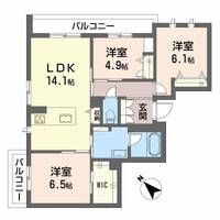 物件の間取り画像