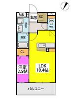 物件の間取り画像