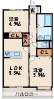 物件の間取り画像