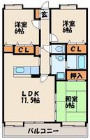 物件の間取り画像