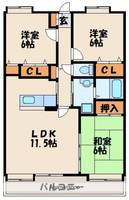 物件の間取り画像