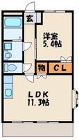 物件の間取り画像