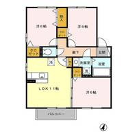 物件の間取り画像