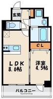 物件の間取り画像