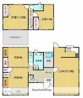 物件の間取り画像