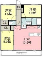 物件の間取り画像