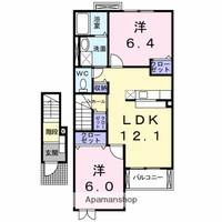 フレールⅢ号館の間取り