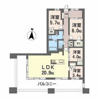 物件の間取り画像