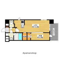 福岡県福岡市東区筥松2丁目の賃貸マンションの間取り