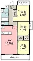 物件の間取り画像
