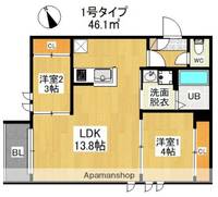 物件の間取り画像