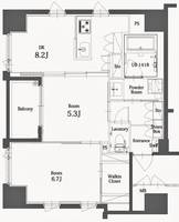 物件の間取り画像