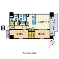 福岡県福岡市中央区清川2丁目の賃貸マンションの間取り