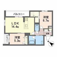 物件の間取り画像