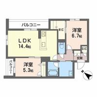 物件の間取り画像