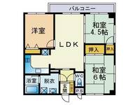 ウェルス春日の間取り