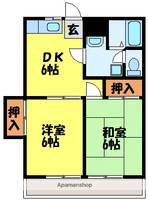 松尾コーポの間取り