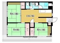 福岡県福岡市南区長丘3丁目の賃貸マンションの間取り