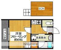 福岡県大野城市瑞穂町2丁目の賃貸アパートの間取り