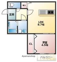 物件の間取り画像