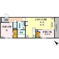 D-ROOM半道橋の間取り