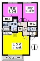 エクセランの間取り