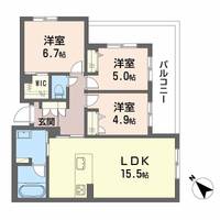 物件の間取り画像