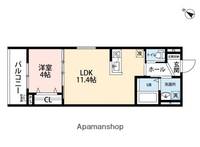 【新築】(仮称)robot home 高宮の間取り