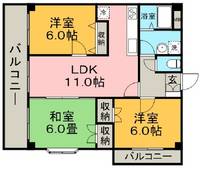 物件の間取り画像