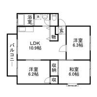 物件の間取り画像