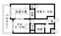 物件の間取り画像