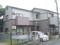 福岡県太宰府市朱雀3丁目の賃貸アパートの外観