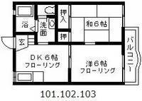 物件の間取り画像