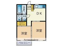 福岡県福岡市南区弥永4丁目の賃貸マンションの間取り