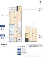 物件の間取り画像