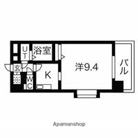 福岡県福岡市中央区荒戸1丁目の賃貸マンションの間取り