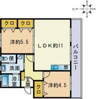 物件の間取り画像
