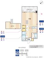 福岡県福岡市東区松崎2丁目の賃貸マンションの間取り