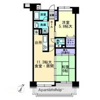 アンピール箱崎東の間取り