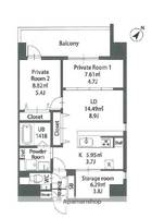 物件の間取り画像