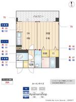 リヴァージュ松島の間取り