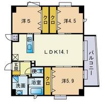 物件の間取り画像