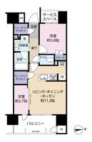 物件の間取り画像