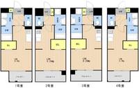 福岡県福岡市南区野間1丁目の賃貸マンションの間取り