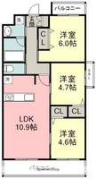 物件の間取り画像