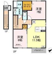 物件の間取り画像