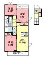 物件の間取り画像