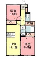 物件の間取り画像