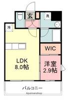 福岡県福岡市東区千早5丁目の賃貸マンションの間取り