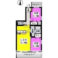 物件の間取り画像